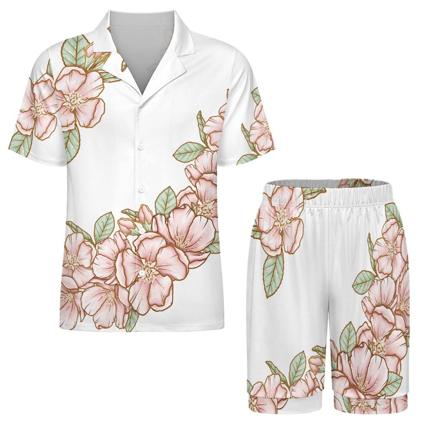 Short Sleeved Pajama Set