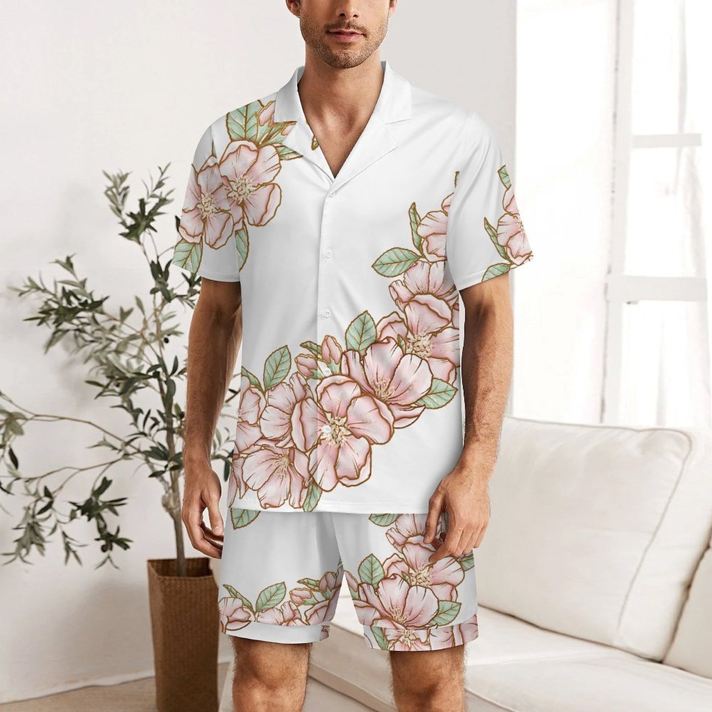 Short Sleeved Pajama Set