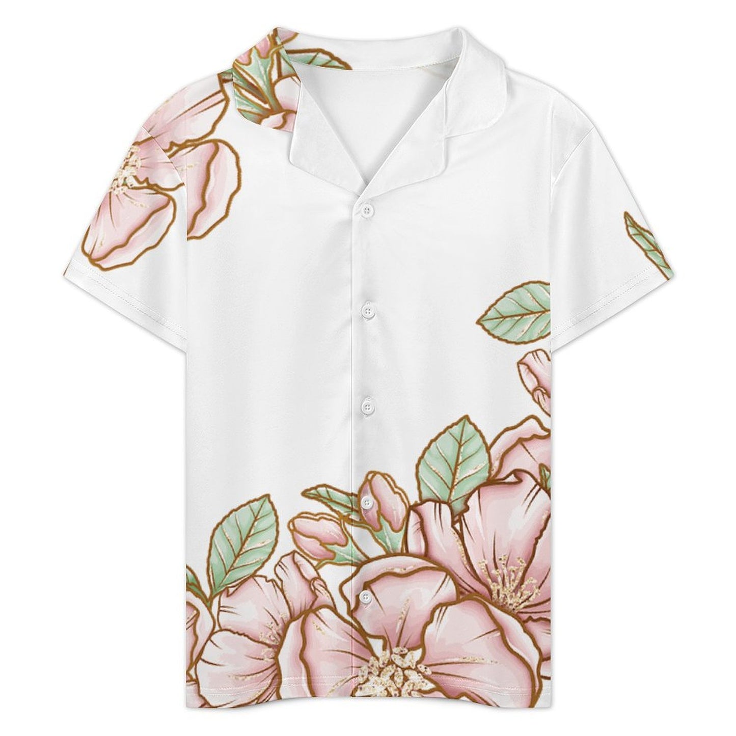 Cuban Collar Pajama Set