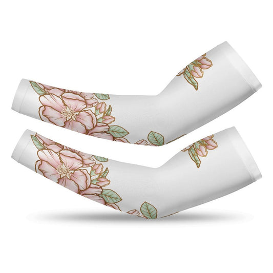 Cooling Compression Arm Sleeves Flowers