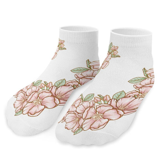 Socks Flowers Style One Size