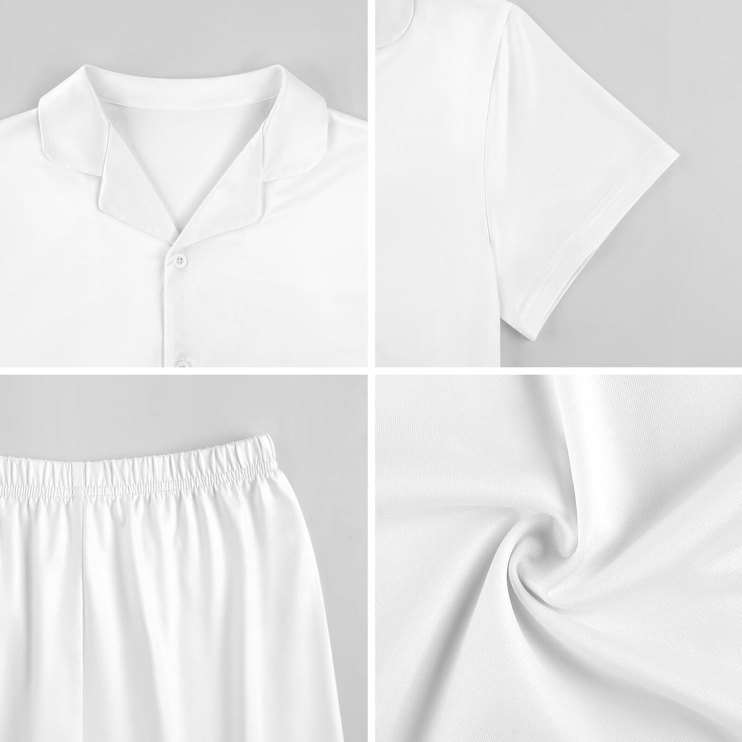 Cuban Collar Pajama Set