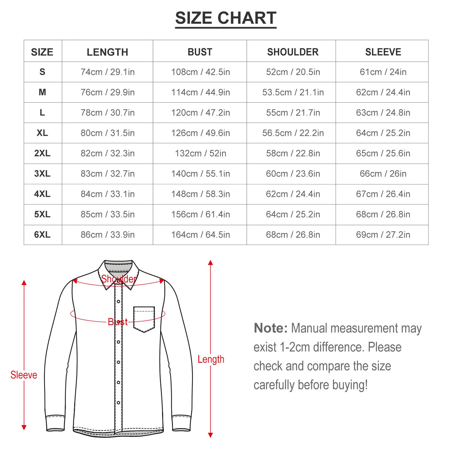 Lapel Pocket Long Sleeve Shirt