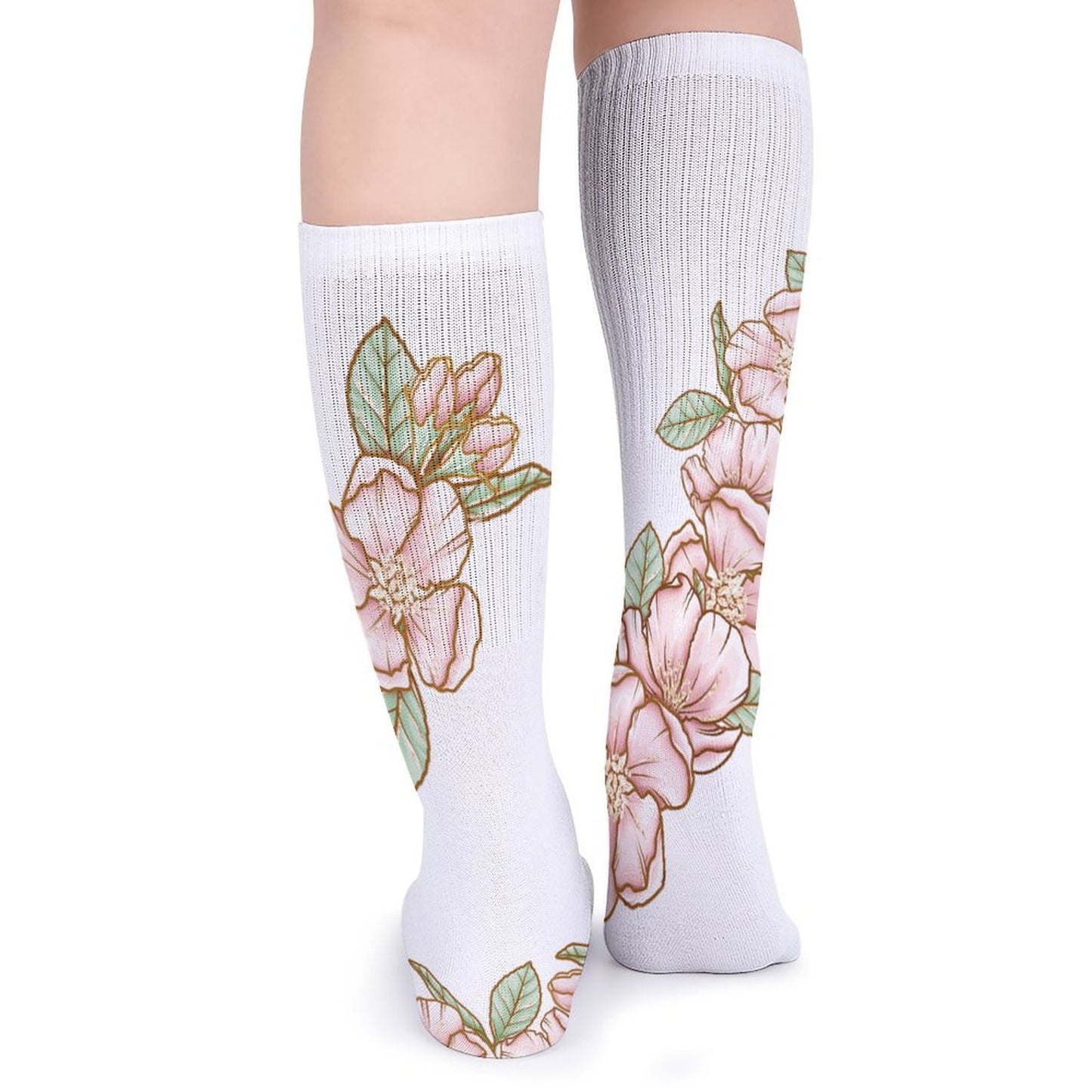 Stockings Flowers Style One Size