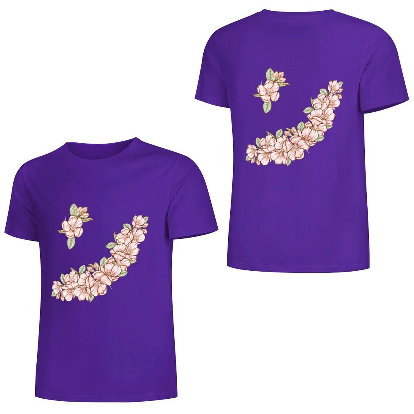 Pure Cotton Short Sleeved T-shirt