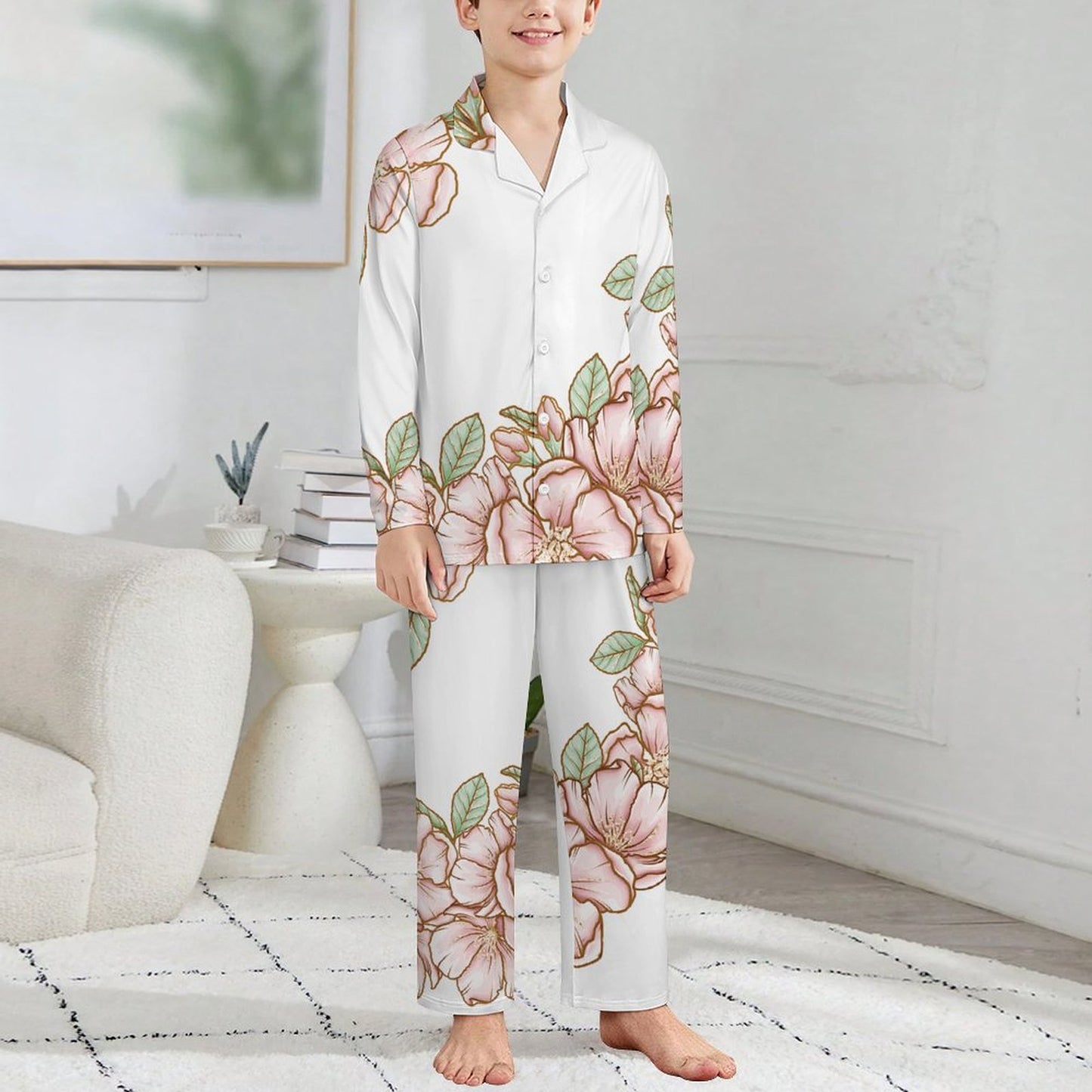 Children's Long Sleeved Pajamas