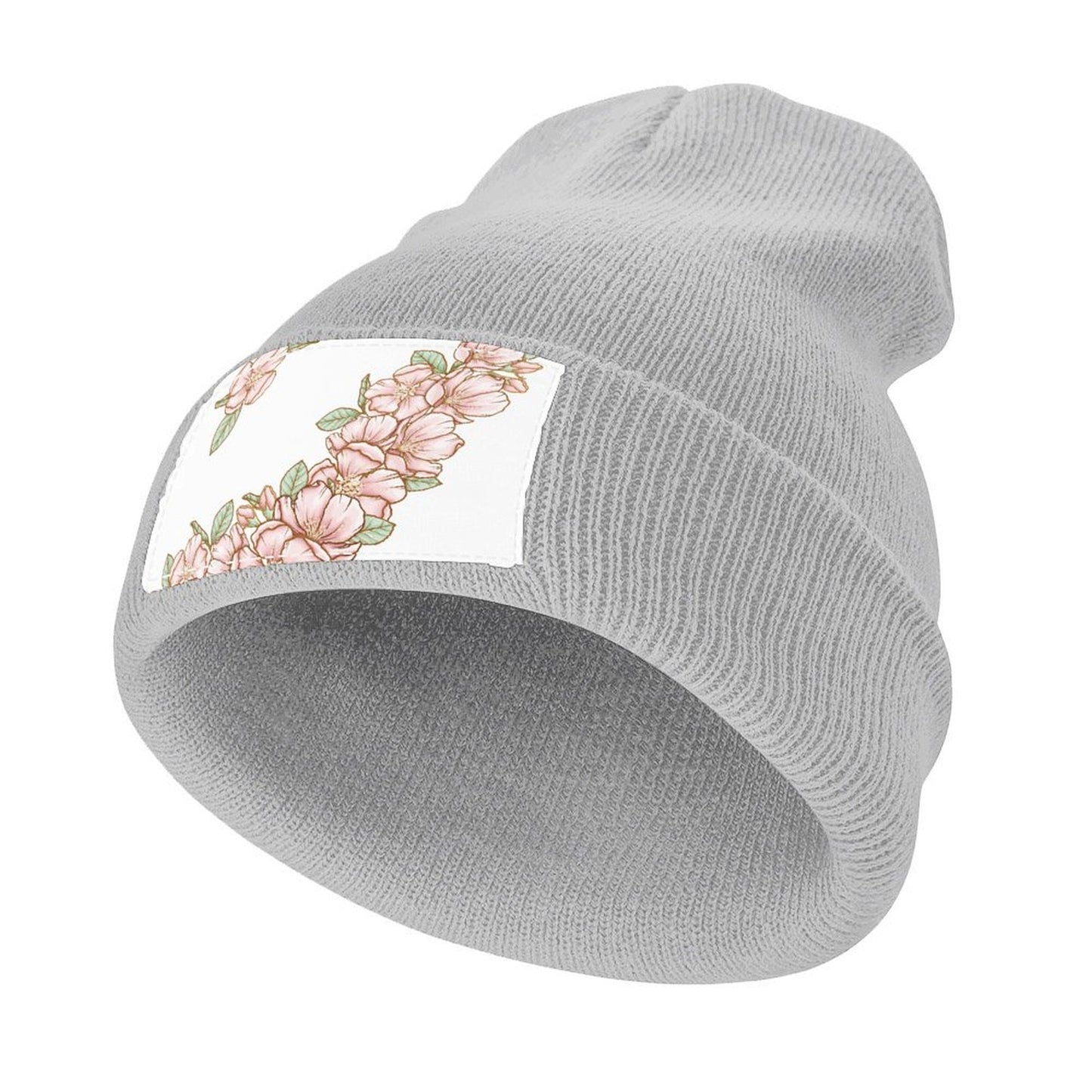 Knitted Cap Flowers