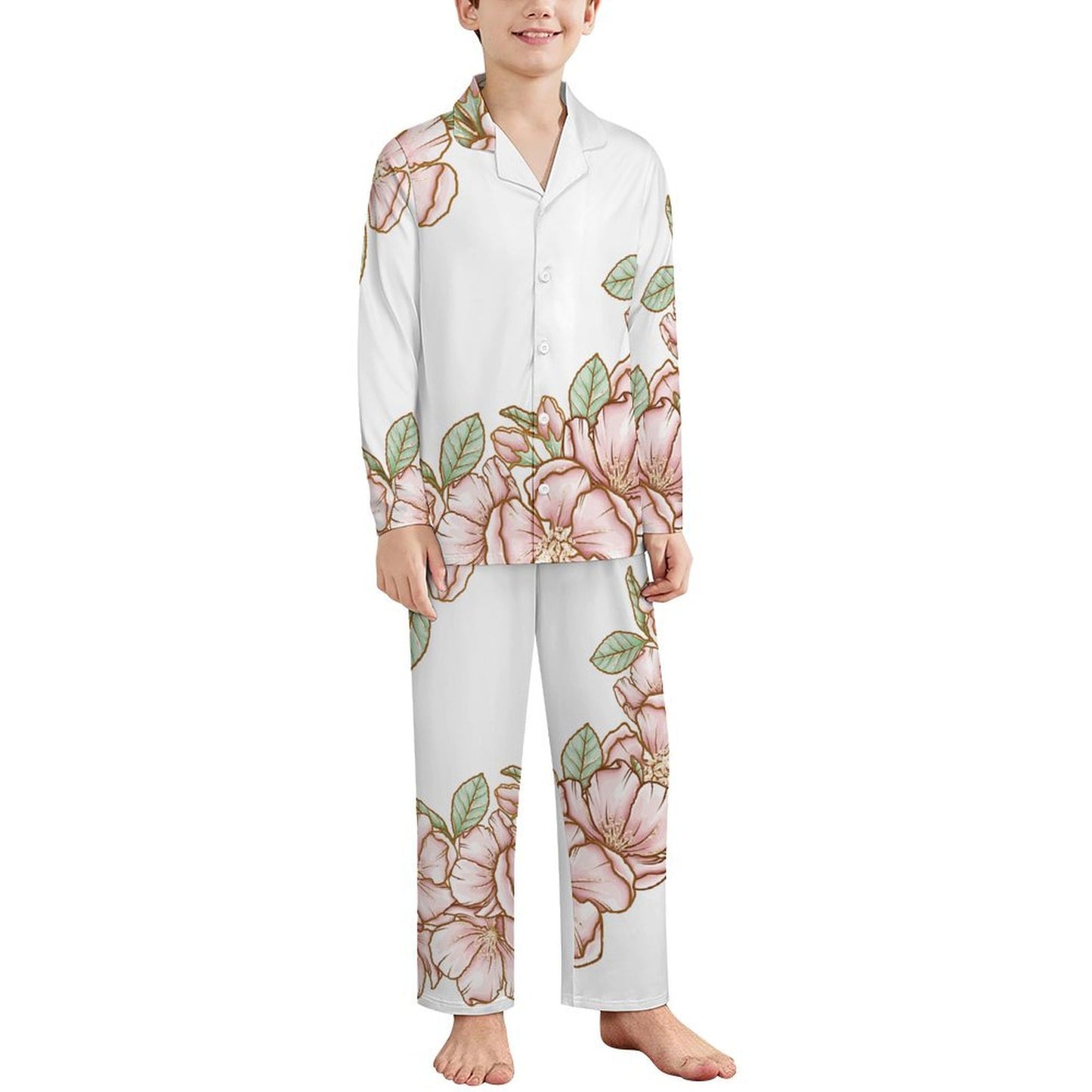 Children's Long Sleeved Pajamas