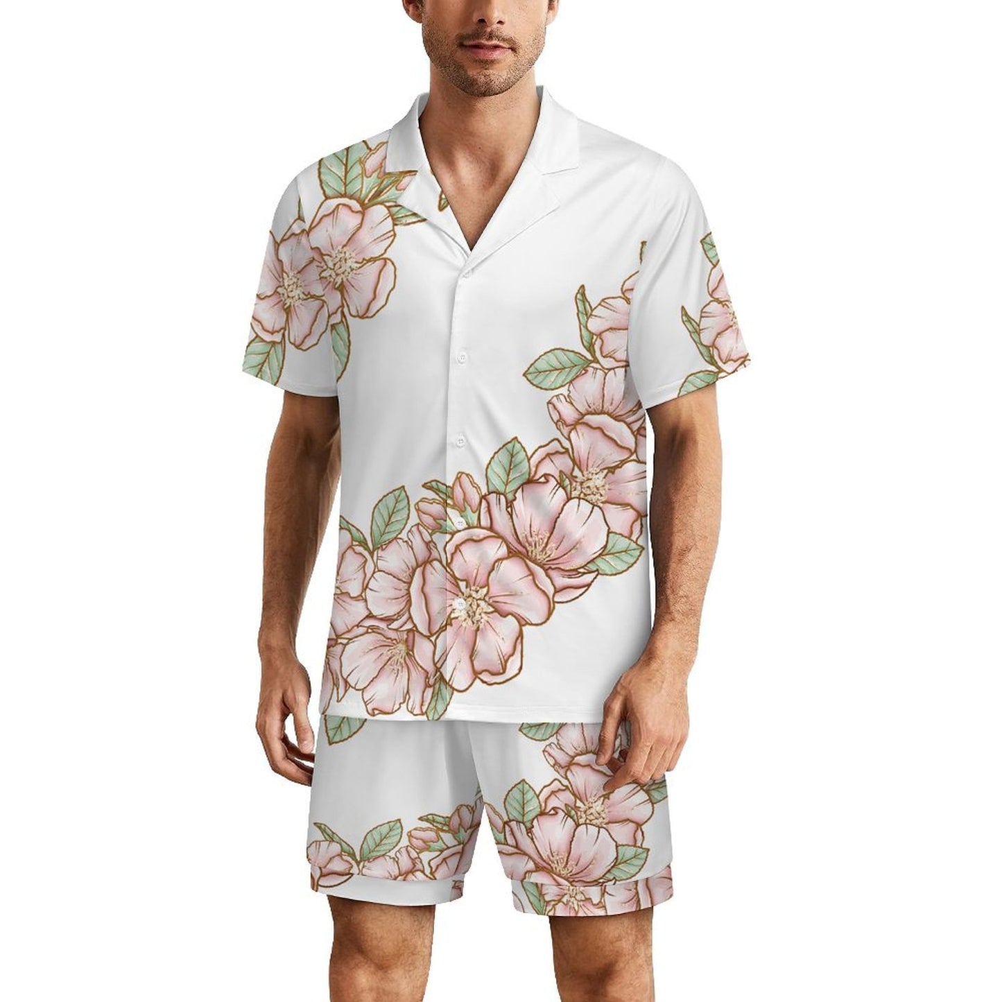 Short Sleeved Pajama Set