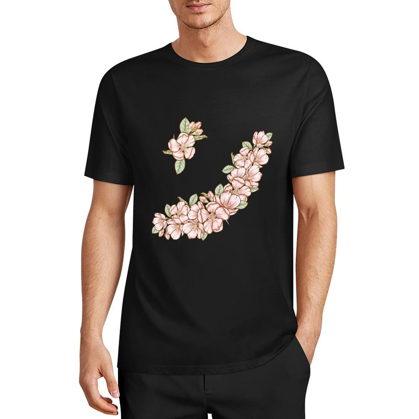Pure Cotton Short Sleeved T-shirt