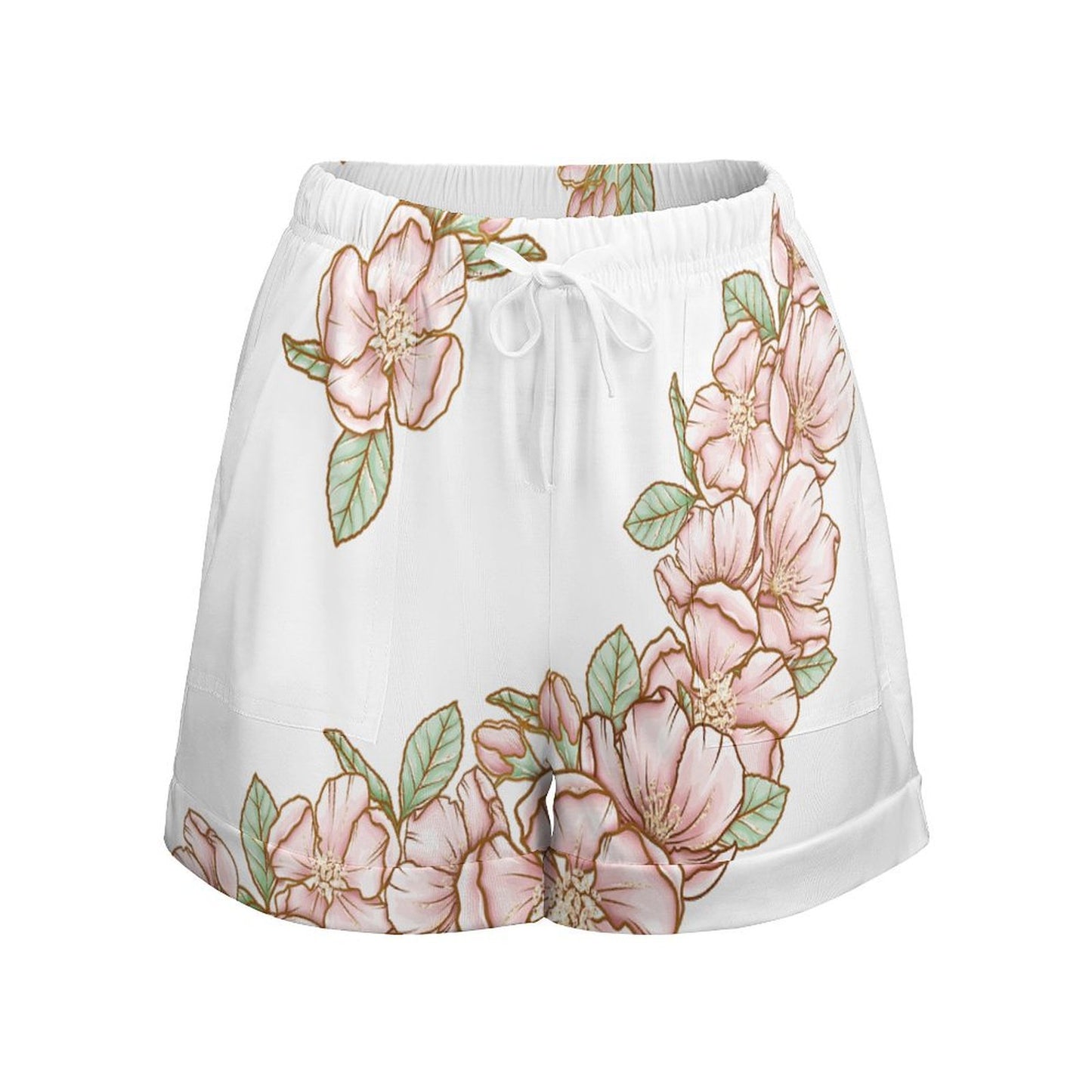 High Waist Loose Shorts