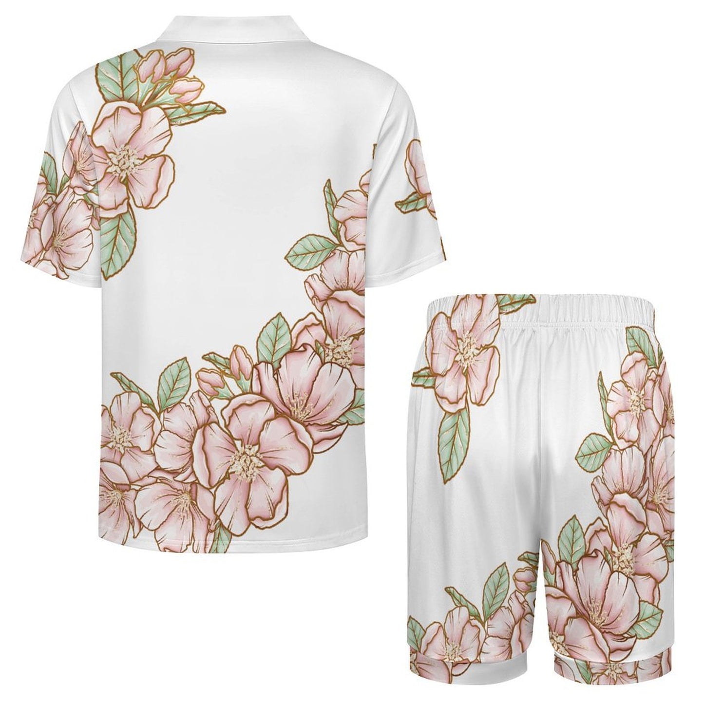 Short Sleeved Pajama Set