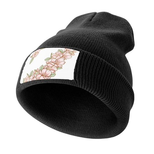 Knitted Cap Flowers